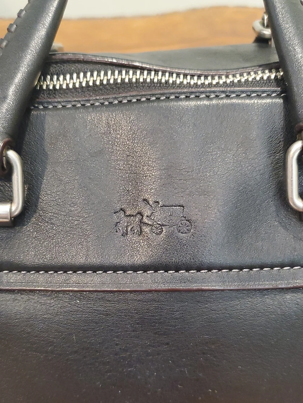 Coach Ace Satchel Glovetanned Leather